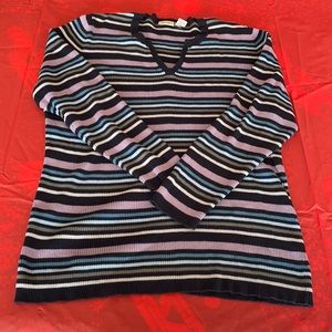 Cherokee Striped Sweater